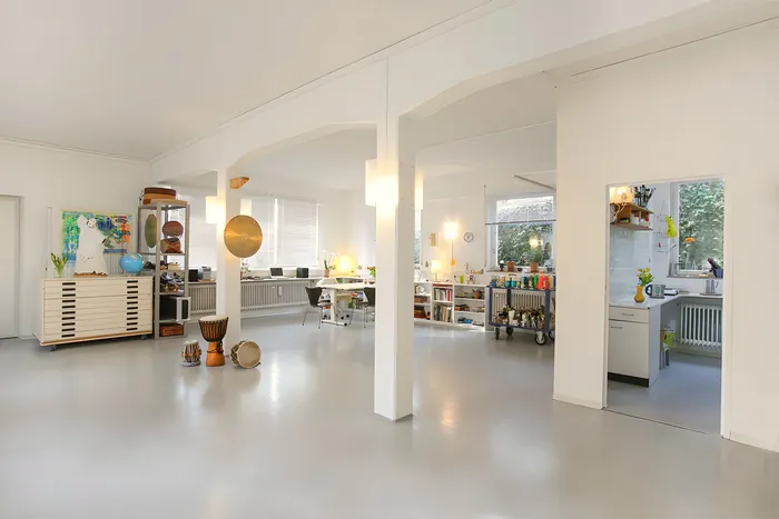 Innenraum des Ateliers freiraum, Ansicht 4